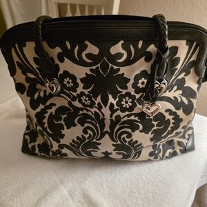 Brighton Mevelyn Fabric Signature Jacquard Tote/ Weekender